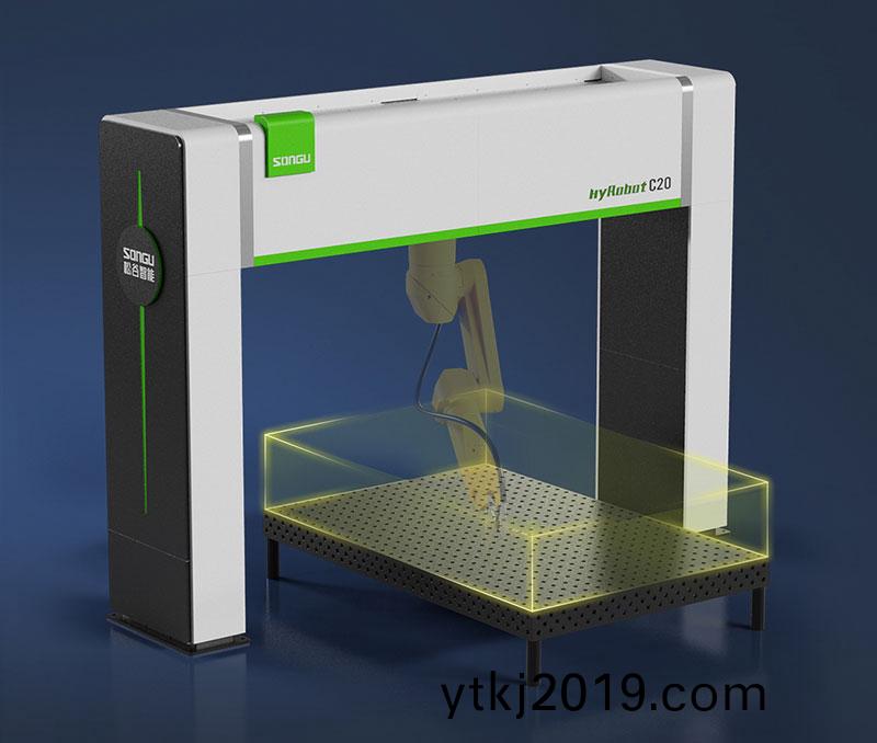 三维机器(qi)人激光切割机,三维激光切割机,3D激光切割机,工(gong)件摆放0难度